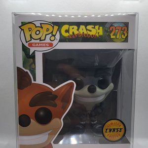 Crash Bandicoot Crash Bandicoot (Black & White) Chase Funko Pop